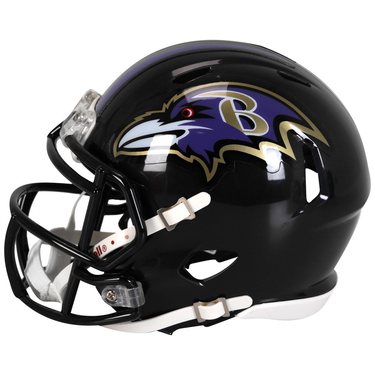 Baltimore Ravens NFL Riddell Speed Pocket PRO - Casco de fútbol pequeño,  tamaño de bolsillo